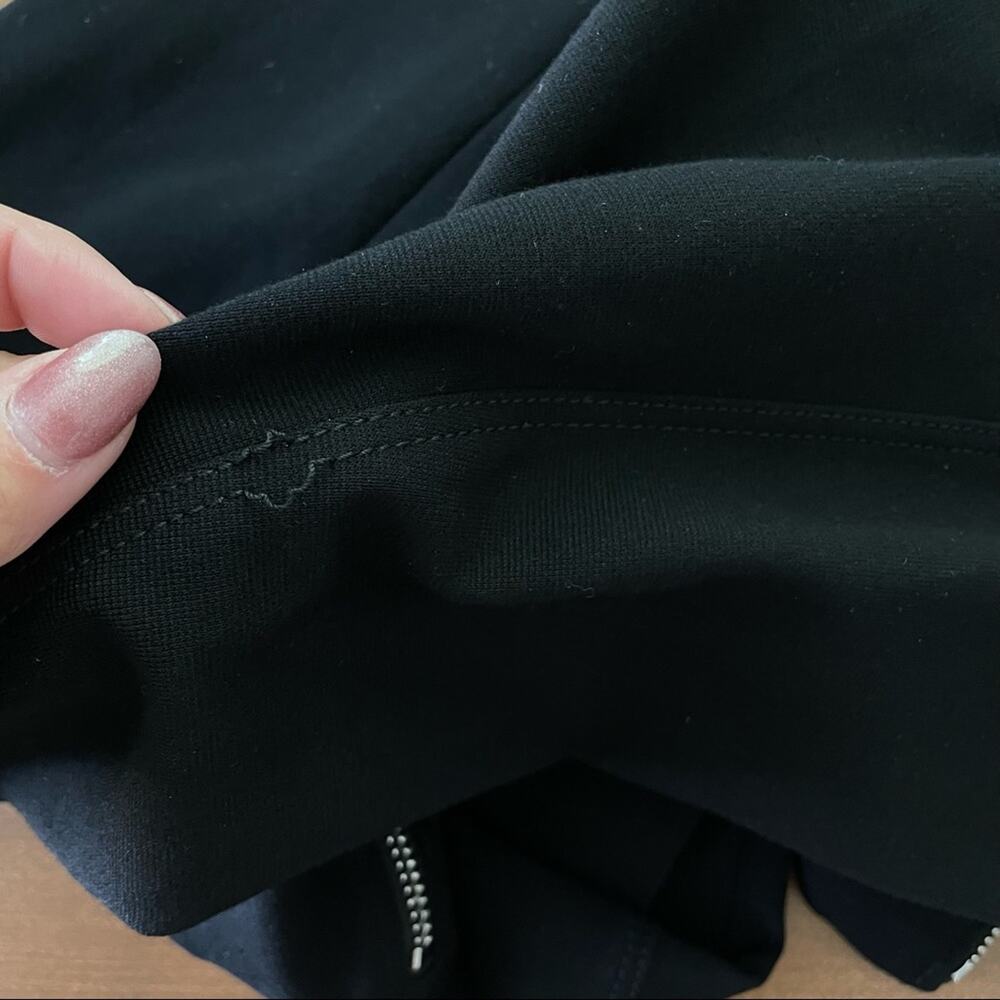 Givenchy Paris | Womens Black Slim Skinny Pant Ankle & Butt Zippers Luxury Small - Picture 9 of 10